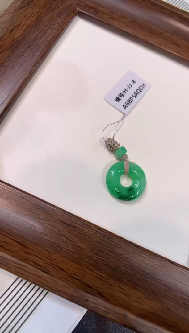 颈饰未镶嵌翡翠甜甜圈