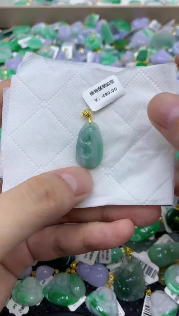 颈饰未镶嵌翡翠天然缅甸非常A货