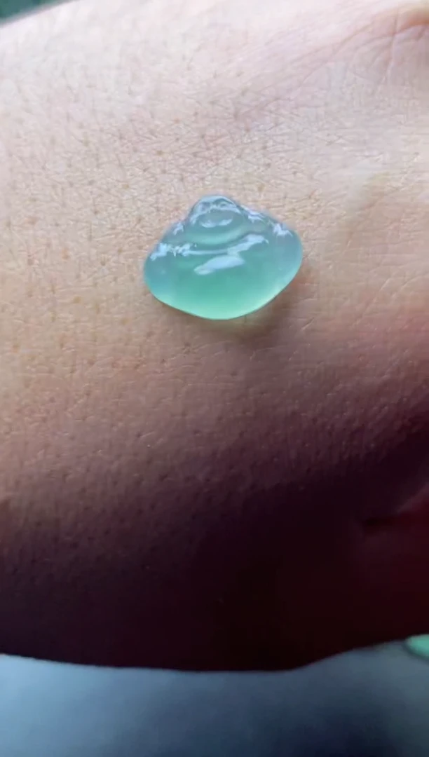 未镶嵌定制翡翠詹****卷 詹酱胡爱花卷