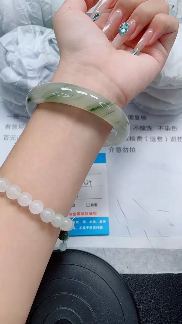 未镶嵌手镯石英质玉274-62/63