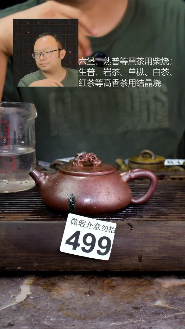 壶四大名陶钦州坭兴陶499