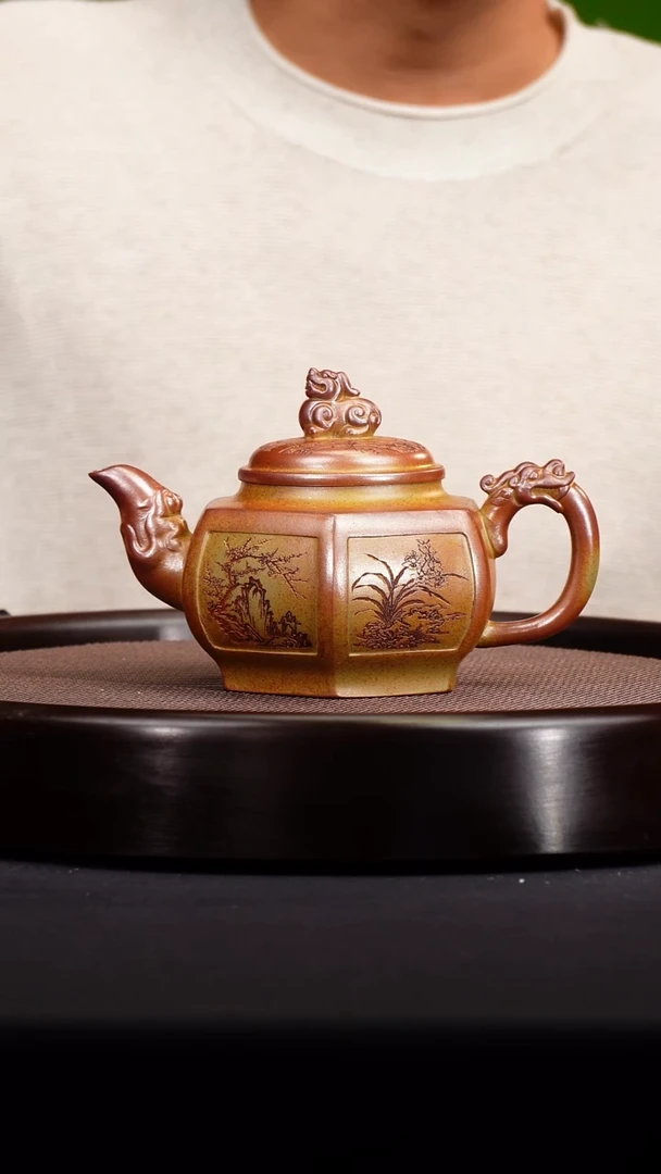 茶壶紫砂宜兴紫砂原矿壶