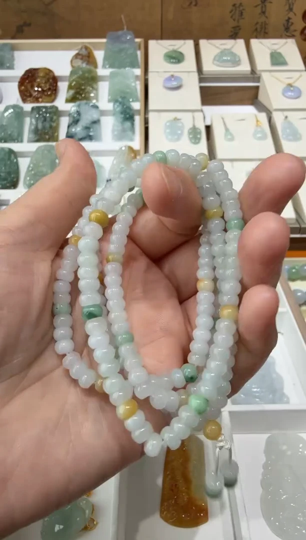 翡翠挂件未镶嵌A货翡翠多样性孤品一套