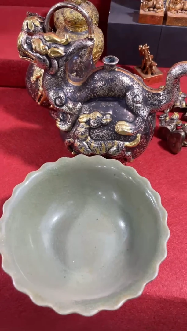 瓷片手工，手绘，陶瓷