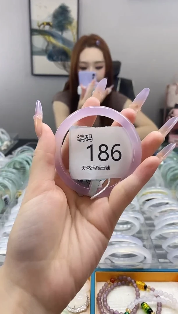 玛瑙/玉髓手镯未镶嵌186