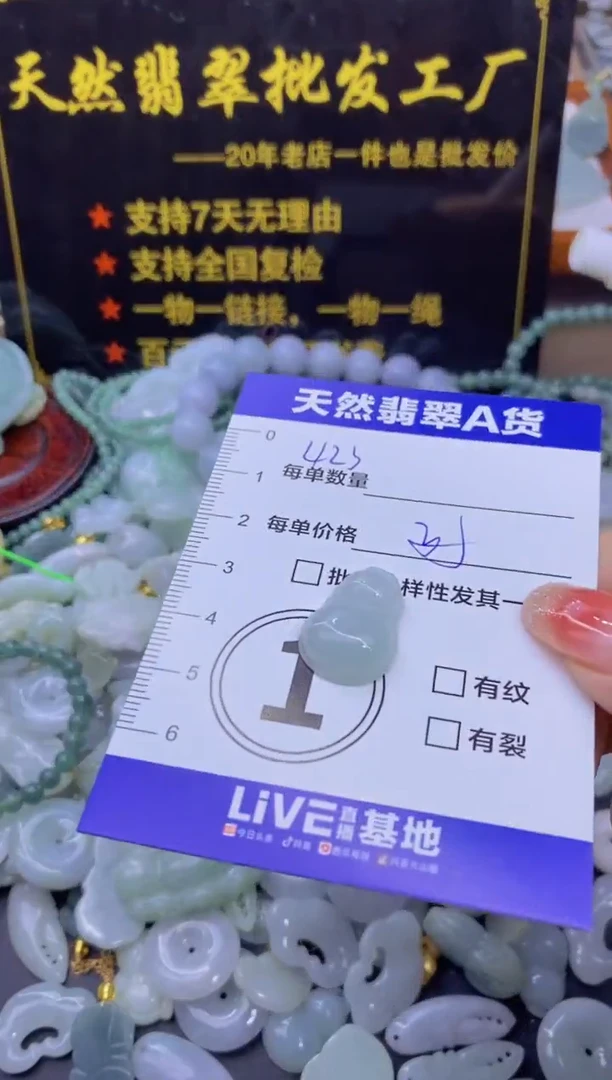 颈饰未镶嵌翡翠天然翡翠A货批量多样性发一件