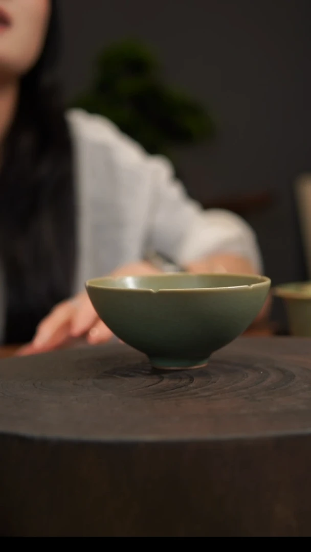 杯子煮**光葵口杯 汝州原产地  原矿老釉