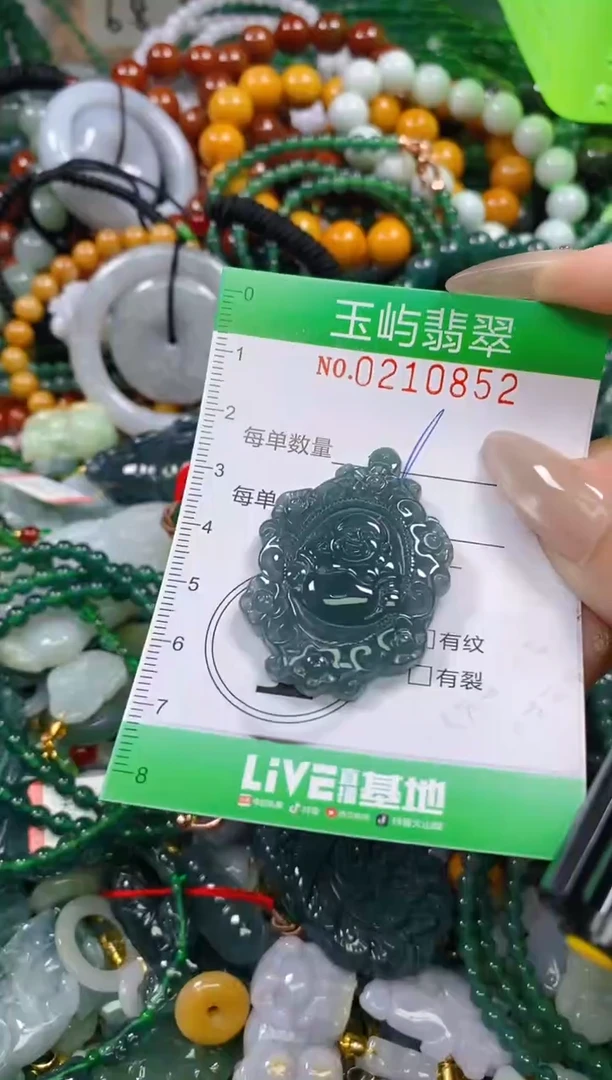 颈饰未镶嵌翡翠闪购0210852