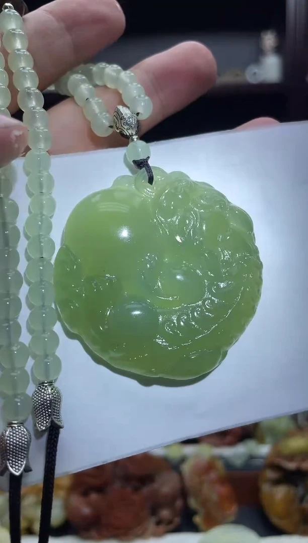 岫玉未镶嵌吊坠多样性发货*拍一发一