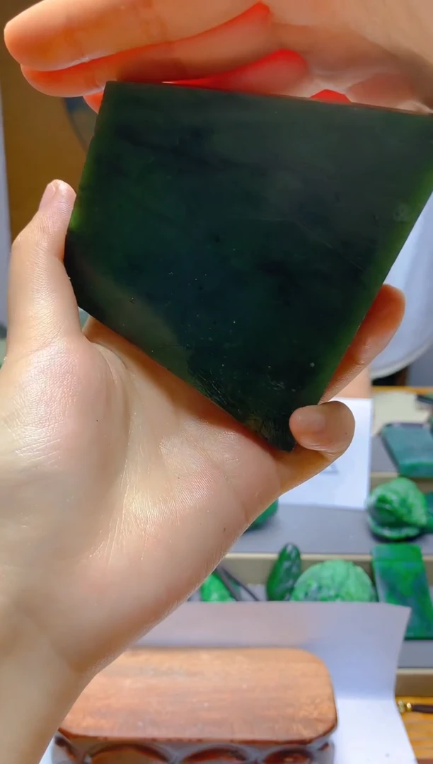 【闪购商品】和田玉（碧玉）珠宝半成品未镶嵌1