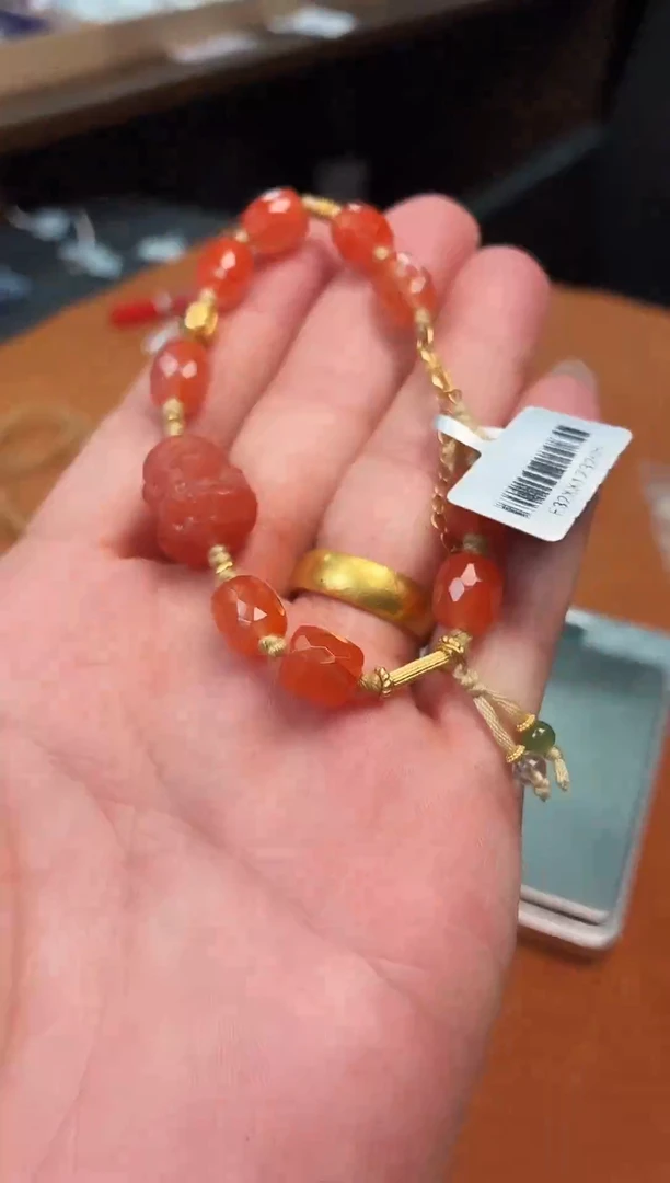 未镶嵌手链南红玛瑙A68