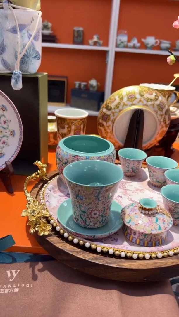 瓷片五言六器展厅现场，福利不断！！
