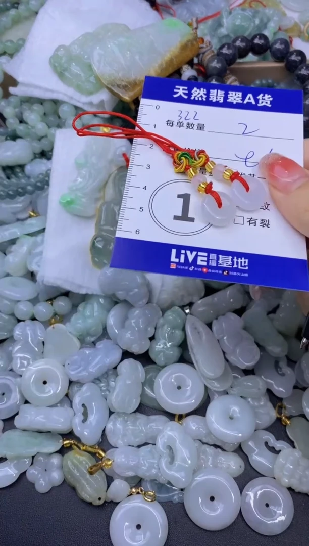 颈饰未镶嵌翡翠天然翡翠A货批量多样性发一件