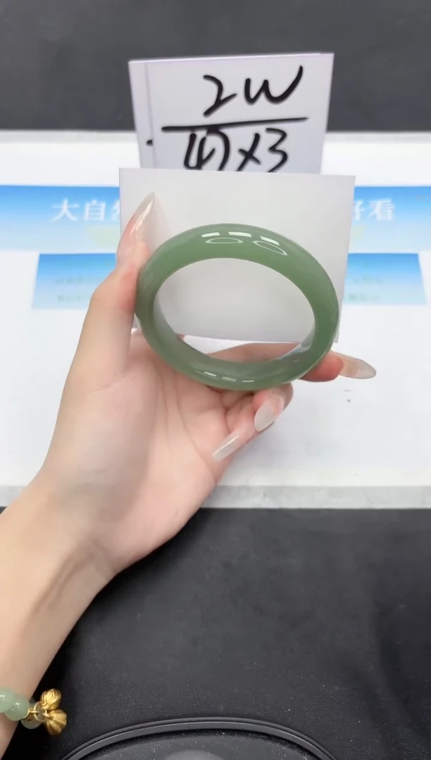 未镶嵌手镯石英质玉293-60.5