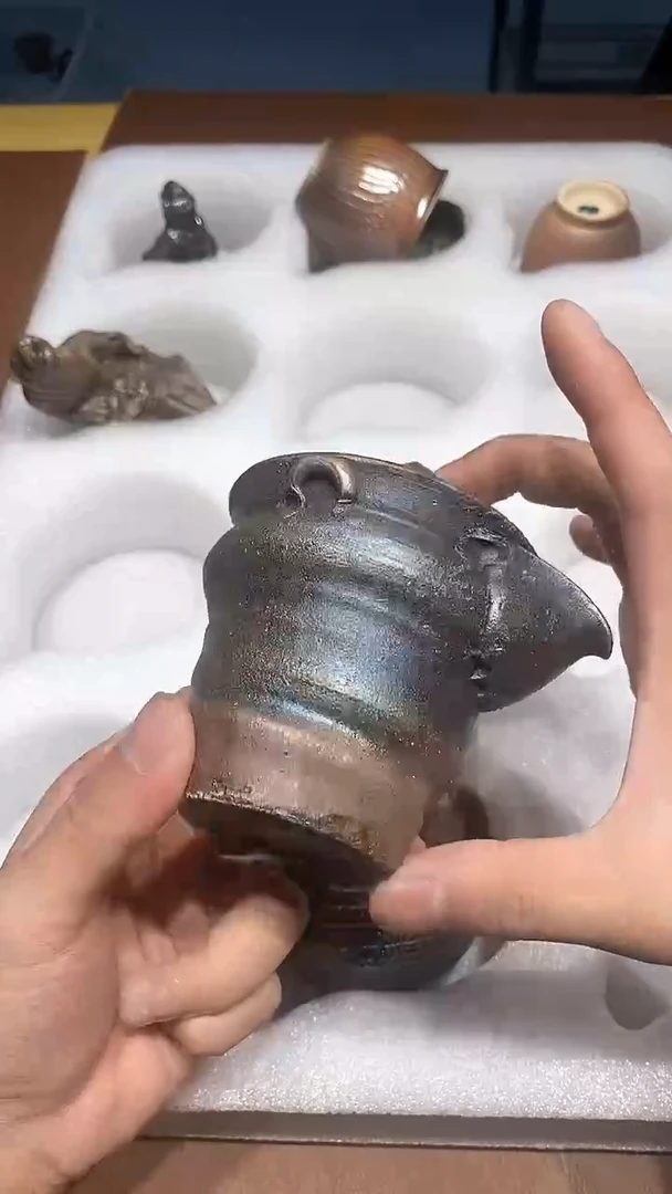 奢瓷/瑞寅柴烧茶器（宝瓶）546