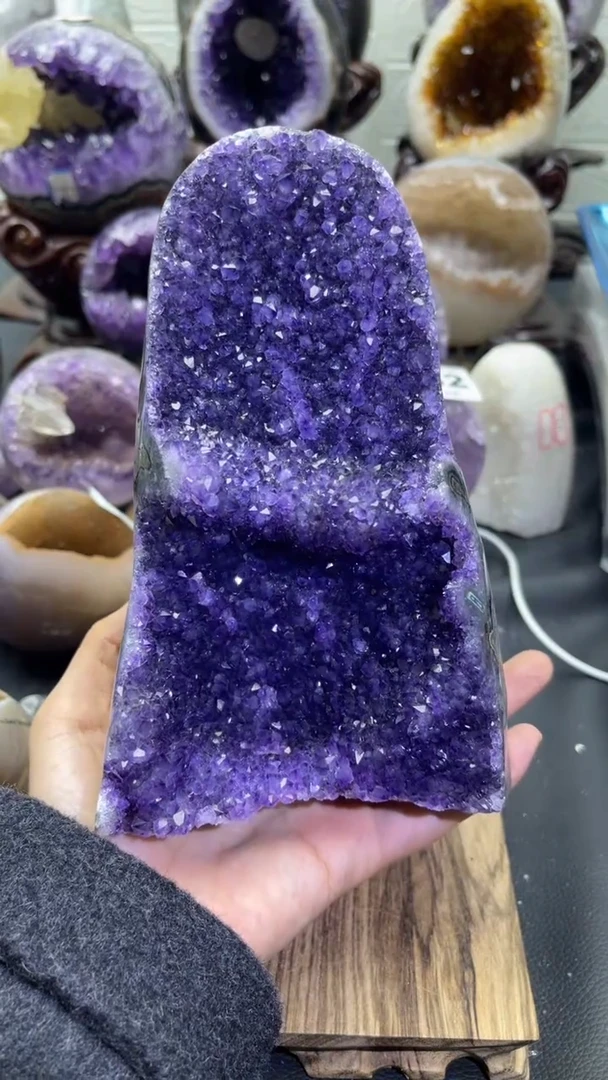 未镶嵌大型摆件（非配饰）紫晶710号摆件