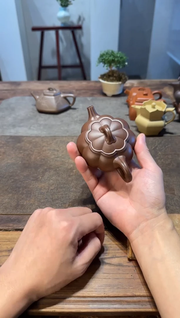 茶壶紫砂A**量繁花 2.0 紫砂壶