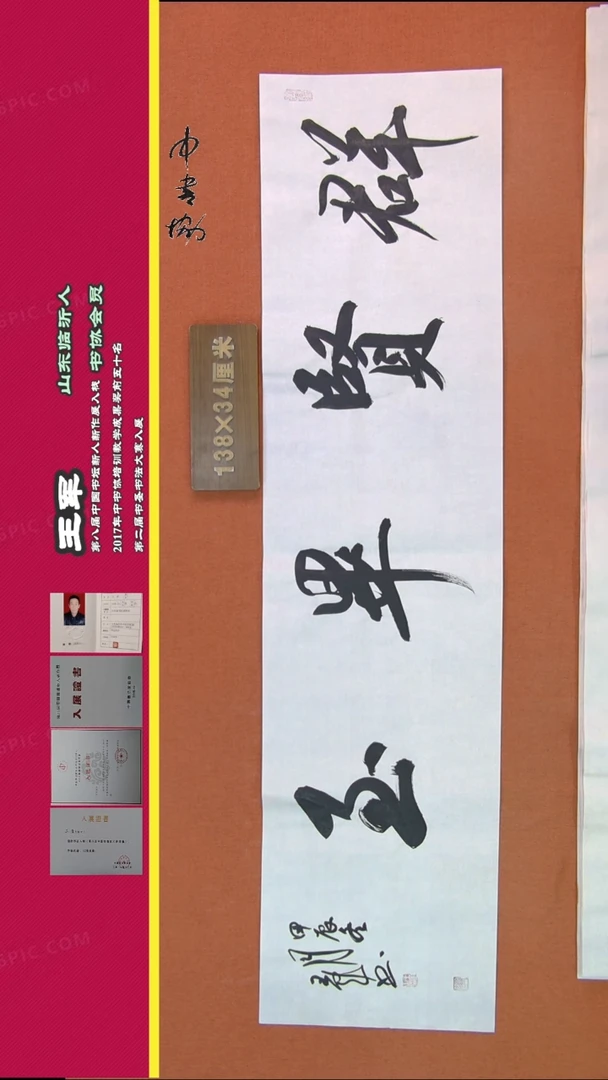 【闪购商品】书法188王军书法作品