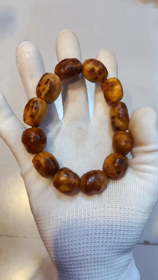 柏木（崖柏）62太行崖柏陈化手把手串