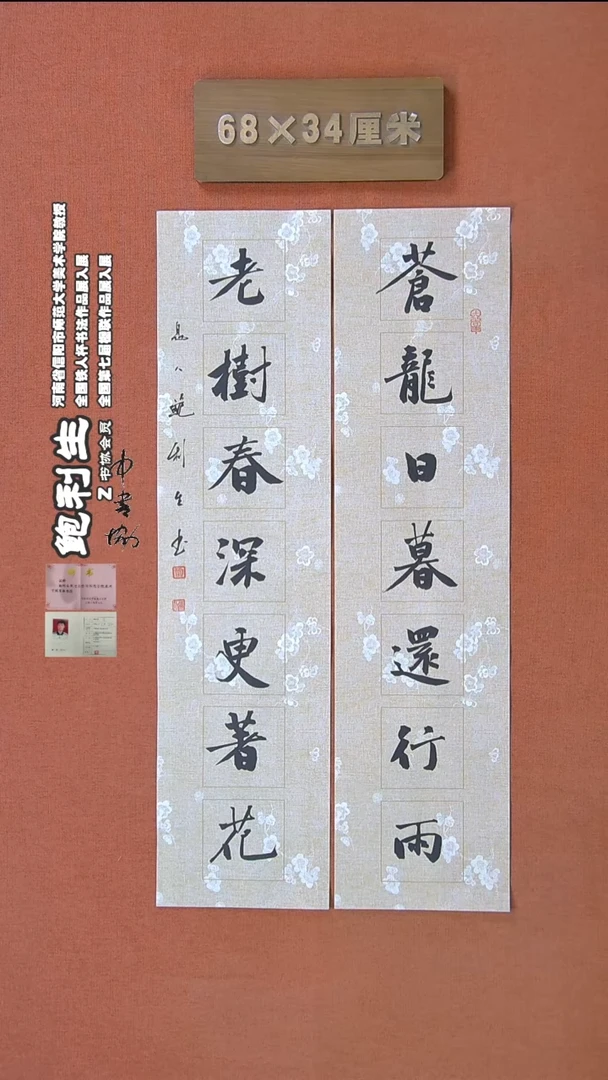 【闪购商品】书法105鲍利生书法作品
