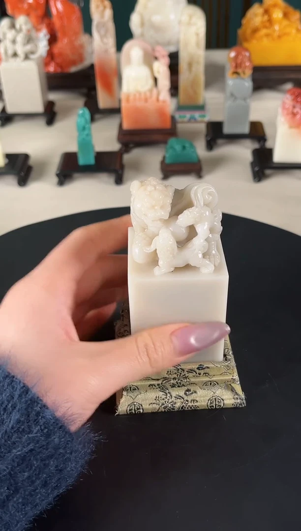 【闪购商品】寿山石印石荔枝白自定义