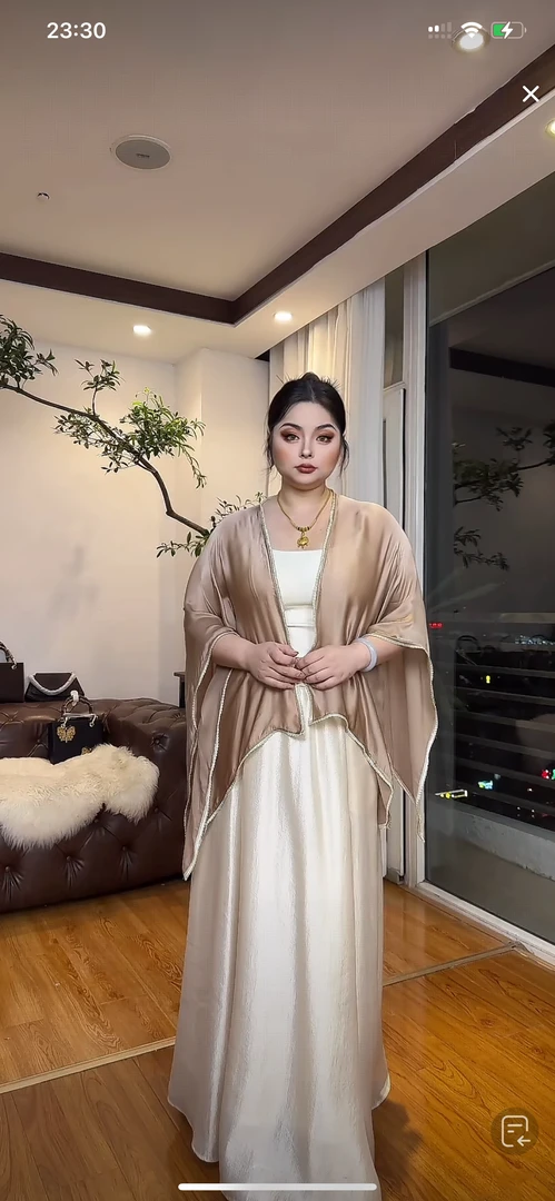 绫罗玉锦 100%桑蚕丝 真丝披肩