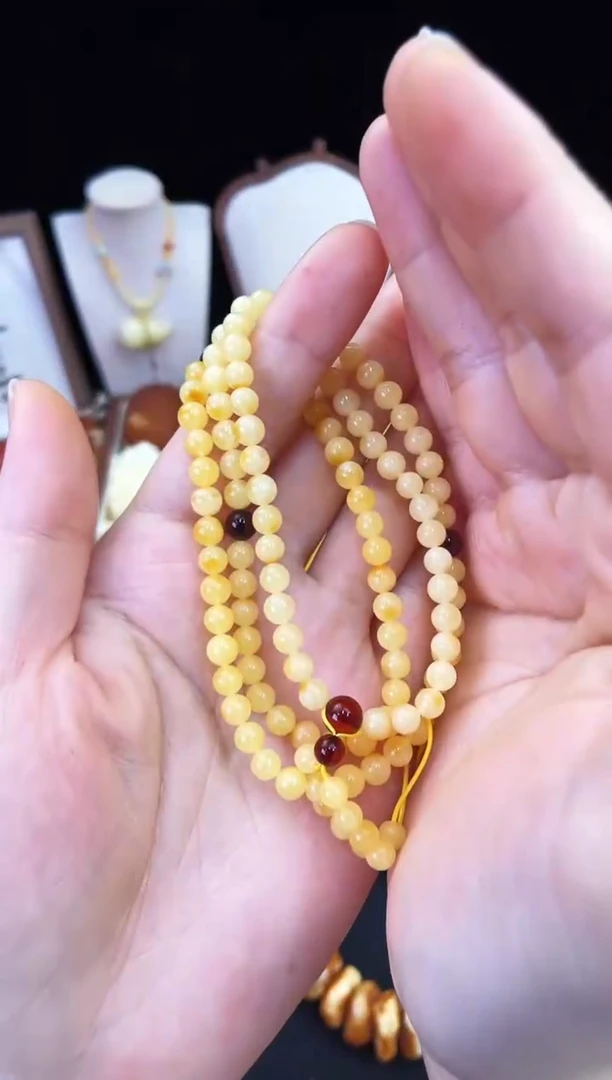 琥珀未镶嵌珠宝奇石柒月