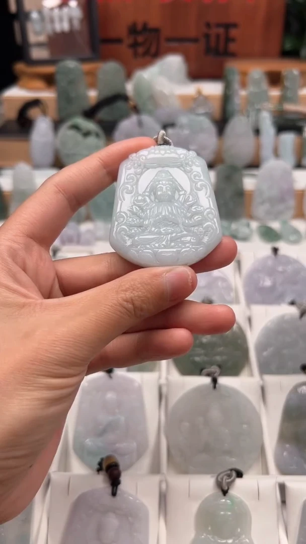 【闪购商品】翡翠颈饰未镶嵌天然A货翡翠1/20/7