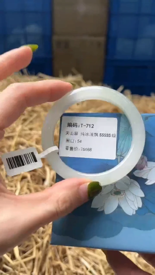 未镶嵌手镯石英质玉T712