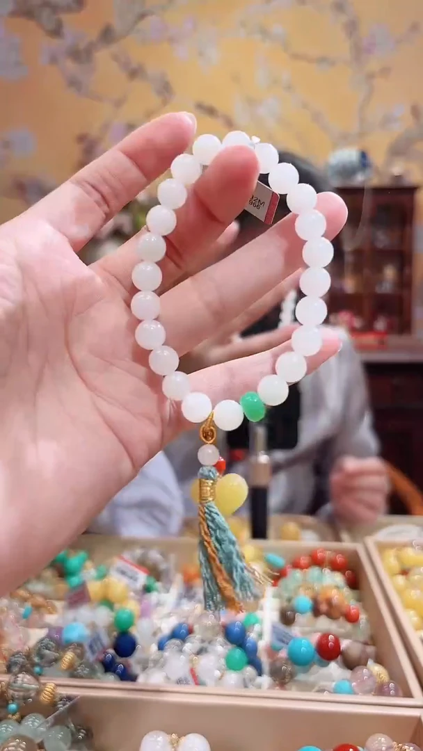 未镶嵌手链和田玉新疆和田白玉