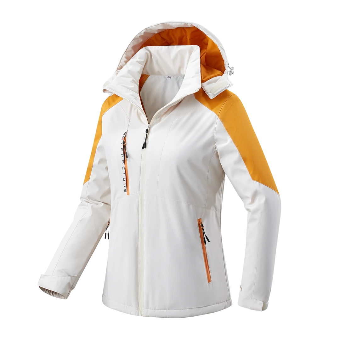 休闲新款加厚加棉防风防水加棉情侣冲锋衣保暖外套适合户外登山