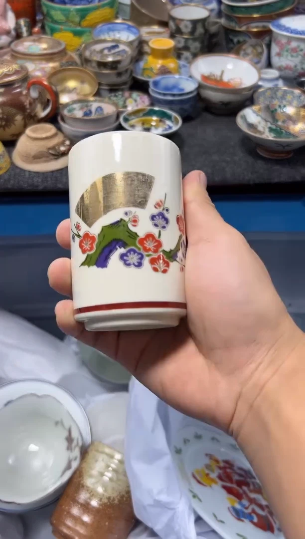 瓷片在****?夏目海外回流瓷器中古品。