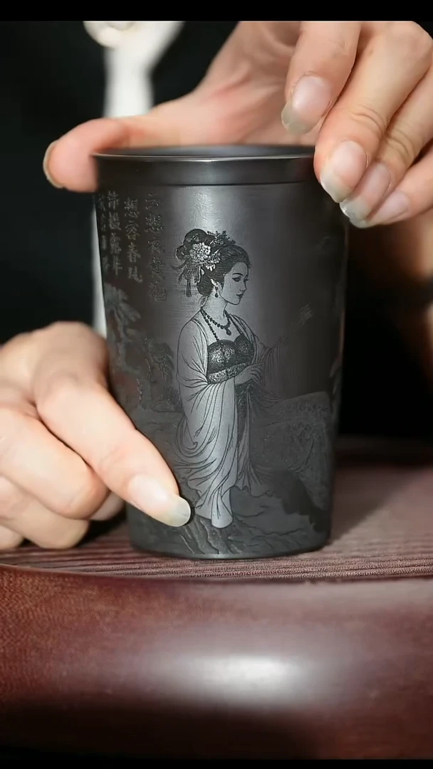 茶杯紫砂紫砂主人杯福利放漏