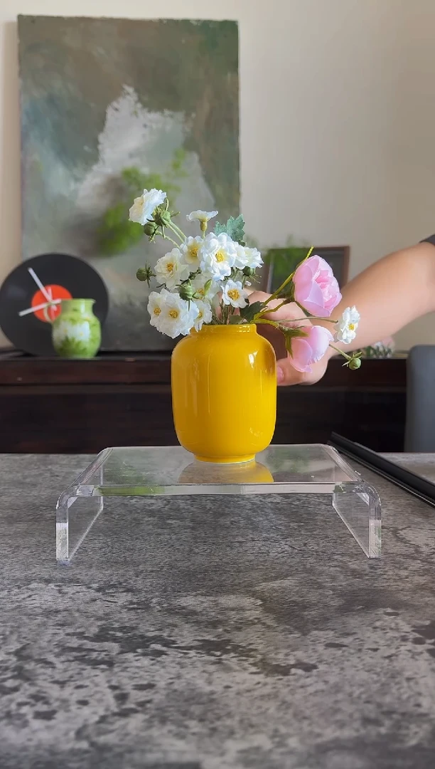 瓶陶瓷插花花瓶摆件（不含花）