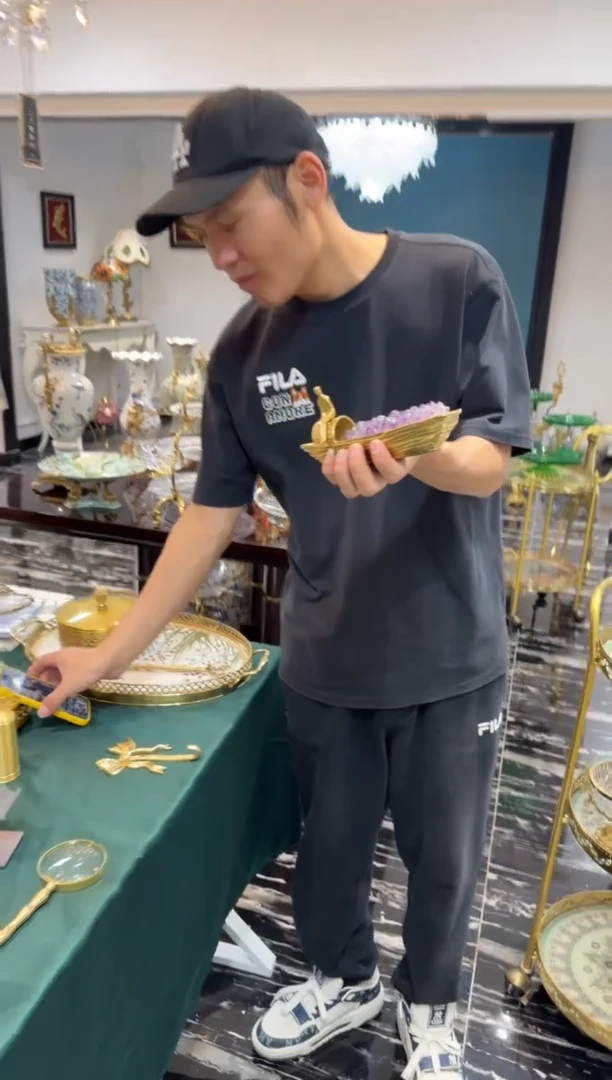 黄铜黛姿家居装饰品摆件