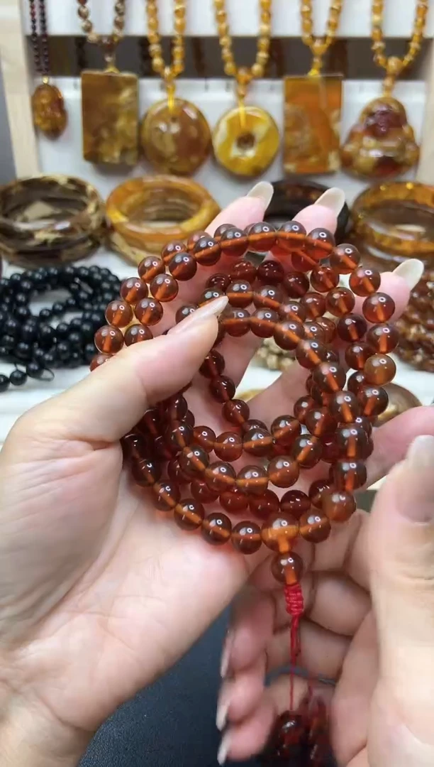 无非金属血 珀卡8的108颗