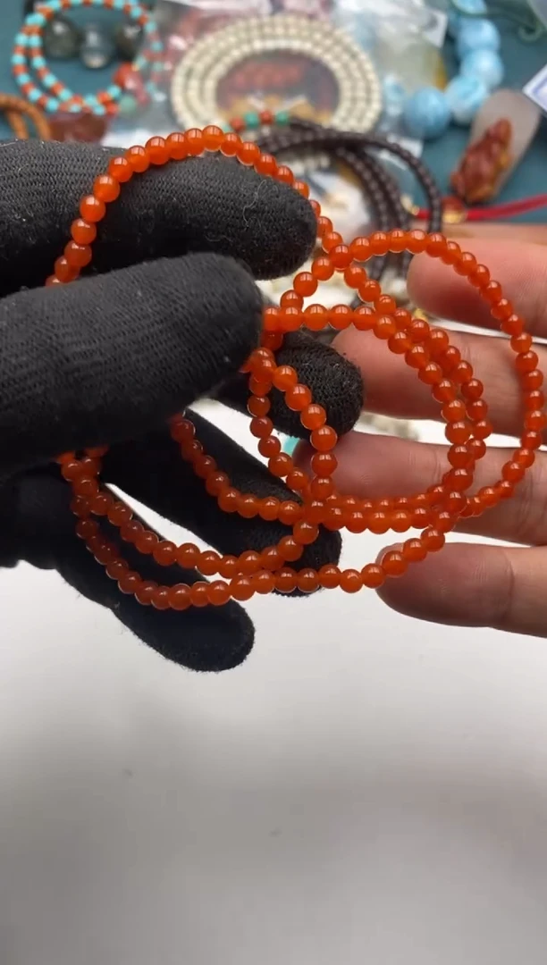 【闪购商品】南红玛瑙手串未镶嵌南红手串