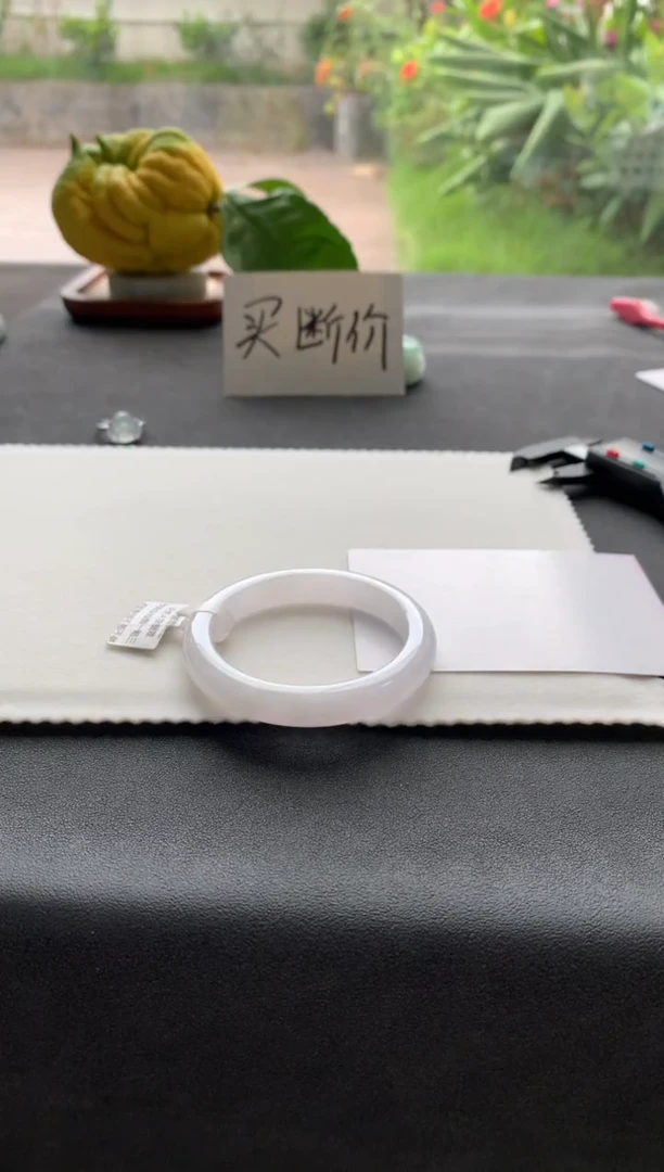 未镶嵌手镯翡翠53.6正圈Y3516买断