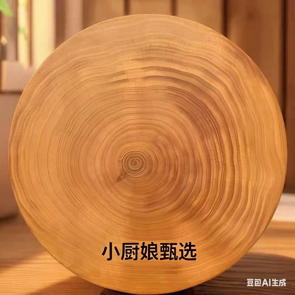 小厨娘【优选店 】免保养 银杏实木砧板  一物一拍备用