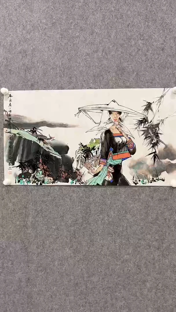 国画刘向平-4平尺-国画作品