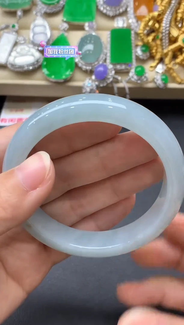 未镶嵌手镯翡翠466-中国好珍宝