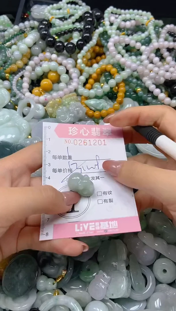 翡翠未镶嵌颈饰闪购0261201多样性发其一