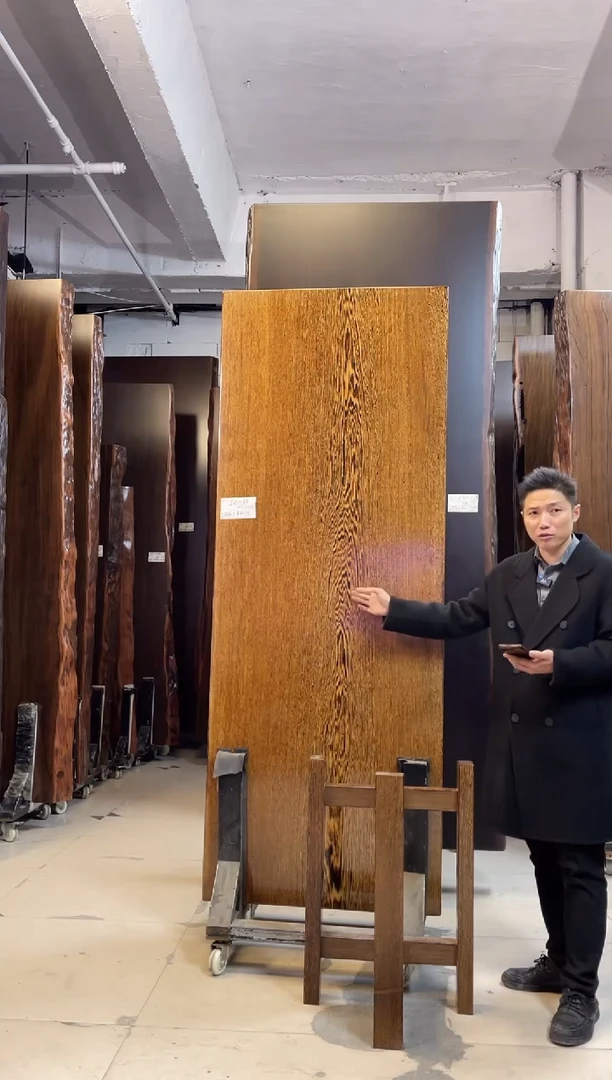 JC-38鸡翅木216*82*10加鸡翅木三角支架*2