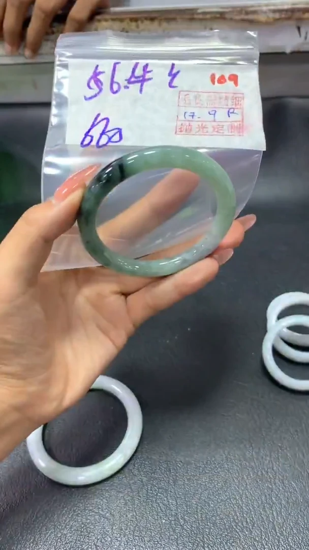 未镶嵌定制翡翠109毛货需精细抛光定制+多样性发1+660