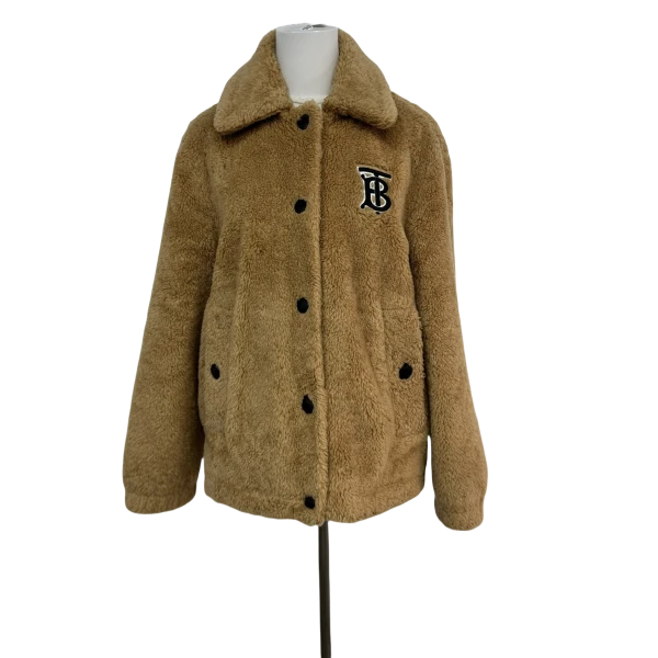 妃鱼/博柏利/羊毛/外套/95新/贝二26