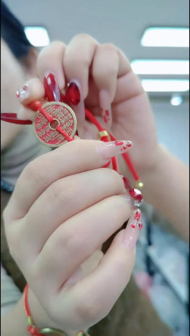 【闪购商品】香榧木2701山鬼花钱手绳