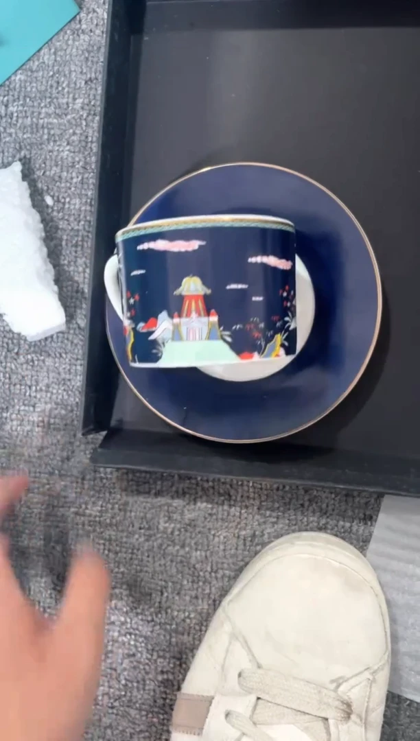 瓷片咖啡杯礼盒清仓！！！