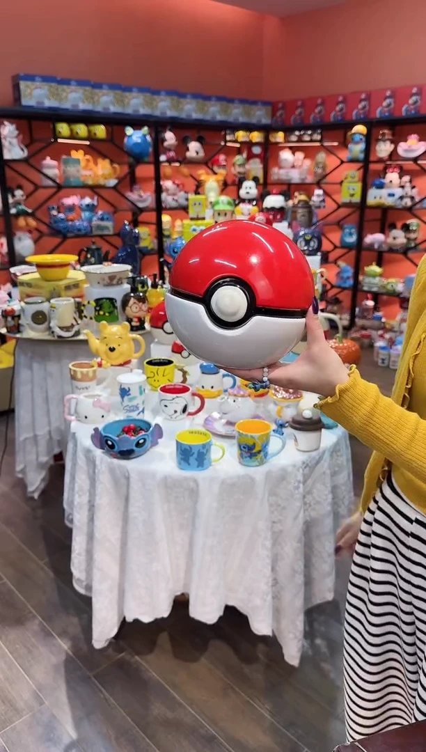 瓷片@@陶瓷精灵球储物罐