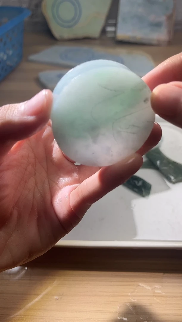 裸石翡翠翡翠a货正品玉石南陈056