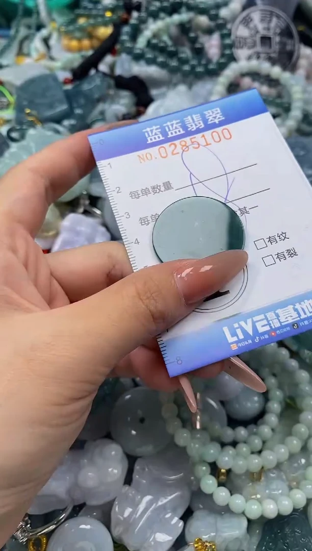 翡翠未镶嵌颈饰闪购0284600